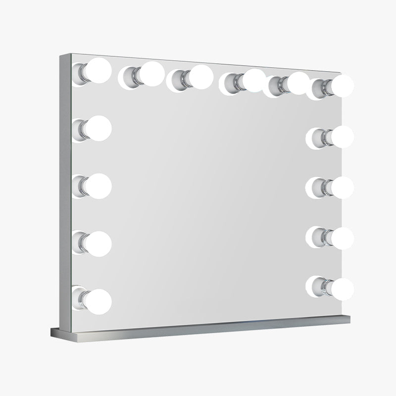 VANITII Marilyn Vanity Mirror(Landscape) - Hollywood Vanity Mirror with 14 Bulbs