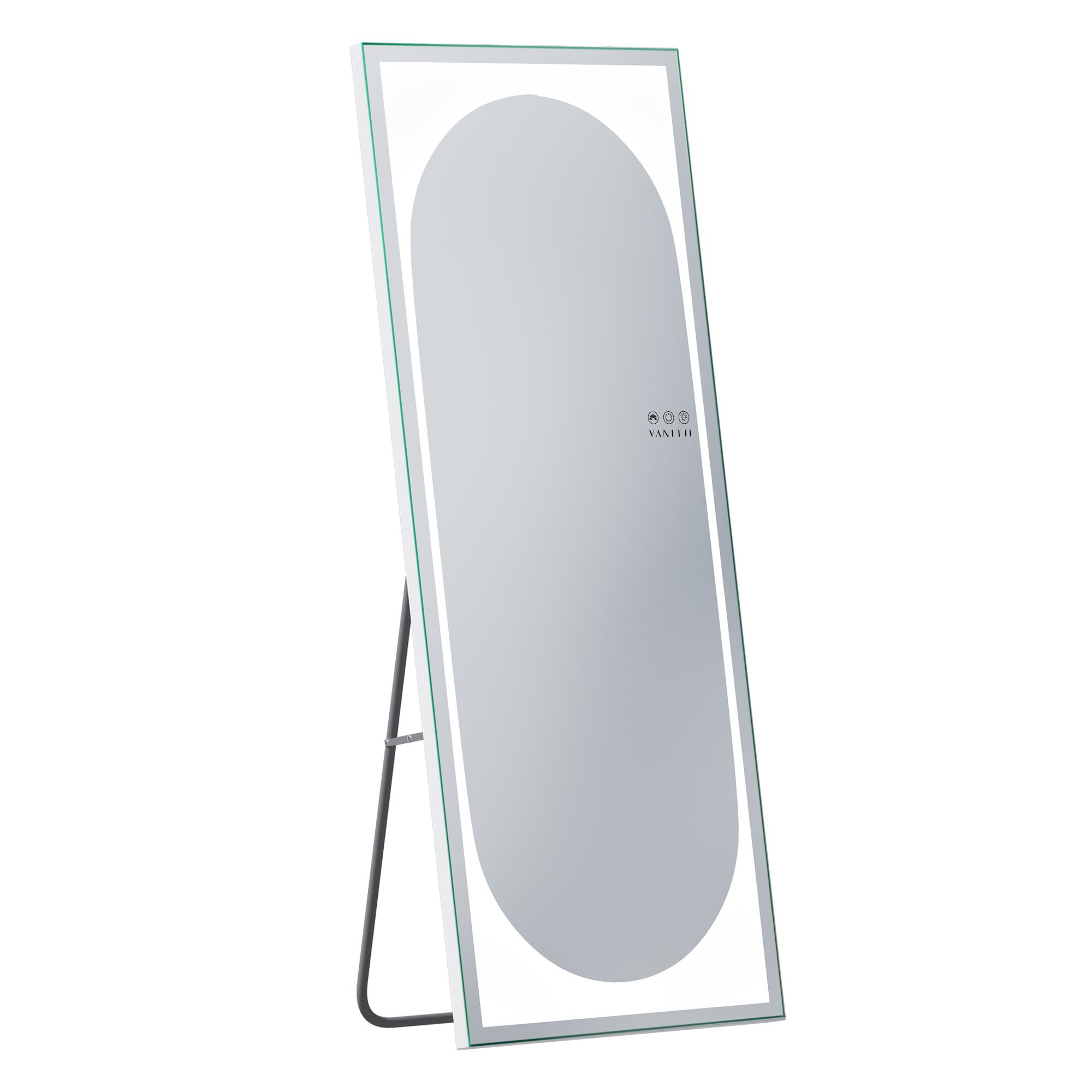 VANITII Vanity Full-Length Mirror with Oval Light