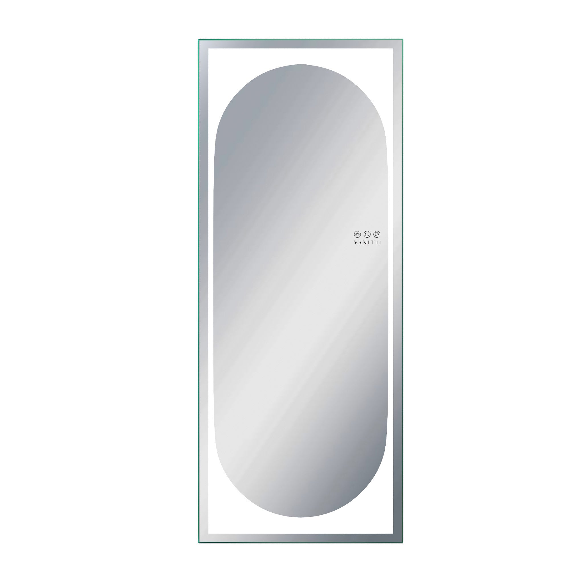 VANITII Vanity Full-Length Mirror with Oval Light