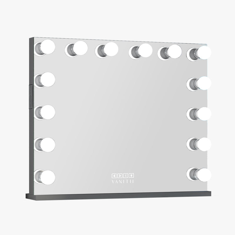 VANITII Marilyn Hollywood Vanity Mirror Pro - Tabletop or Wall Mount Vanity Mirror with 14 Dimmable LED Bulbs