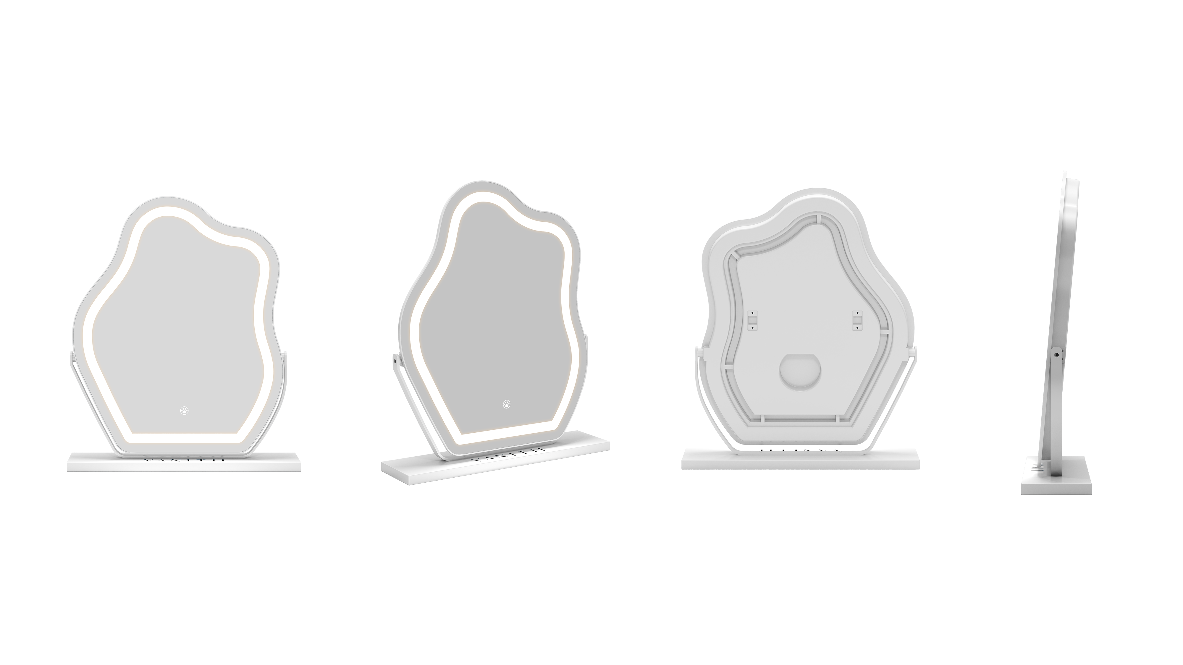 VANITII Hollywood Vanity Mirror Cloud LED Mirror