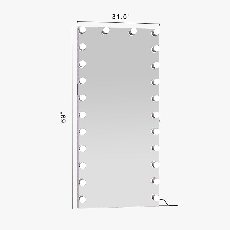 VANITII Marilyn Full-Length Vanity Dressing Mirror with 24 Bulbs