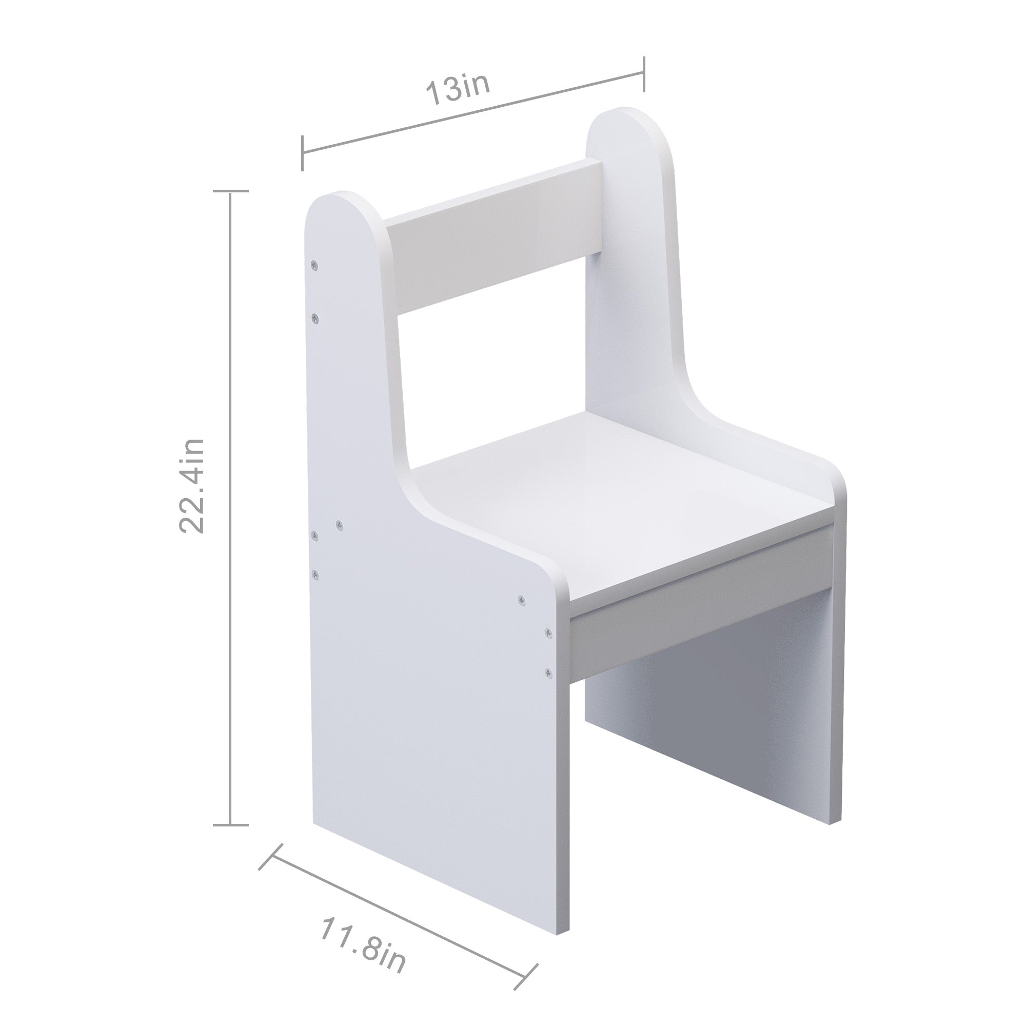 VANITII Elsa Vanity Table with Chair